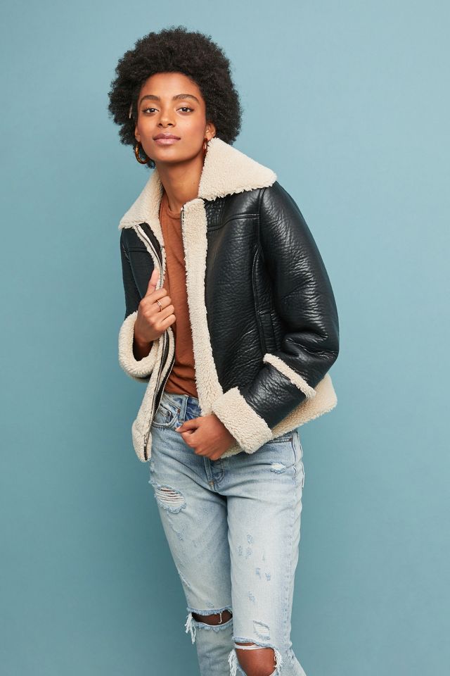 MOTHER The Boxy Moto Jacket