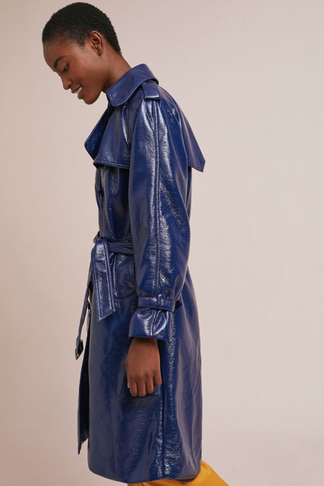Jane Patent Trench Coat #2