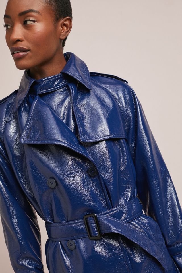 Jane Patent Trench Coat #3