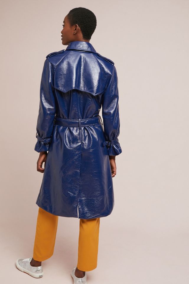 Jane Patent Trench Coat #4