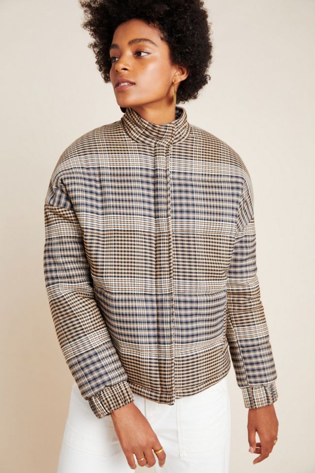Joan Plaid Puffer Jacket #2