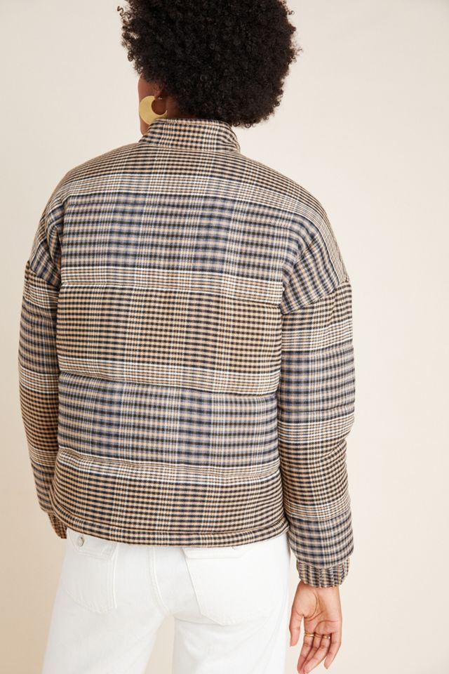 Joan Plaid Puffer Jacket #4