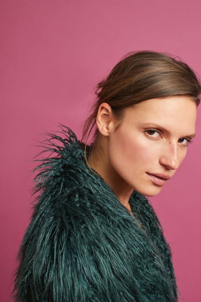 Aurora Faux Fur Coat #1