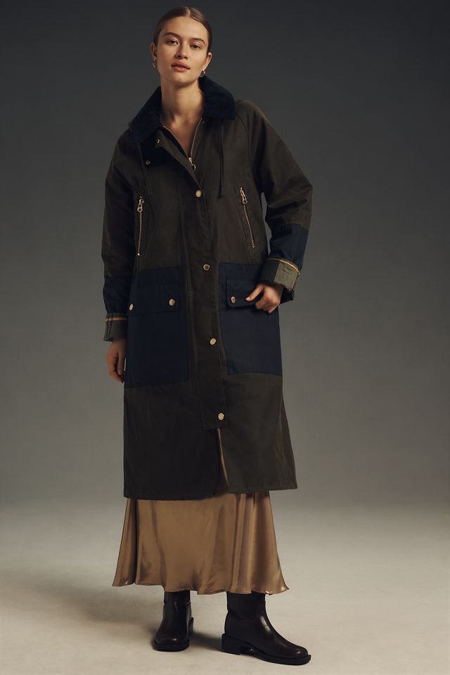 Barbour Carolyn Waxed Jacket #3