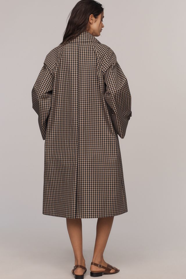 Barbour Nadine Checked Car Coat #2