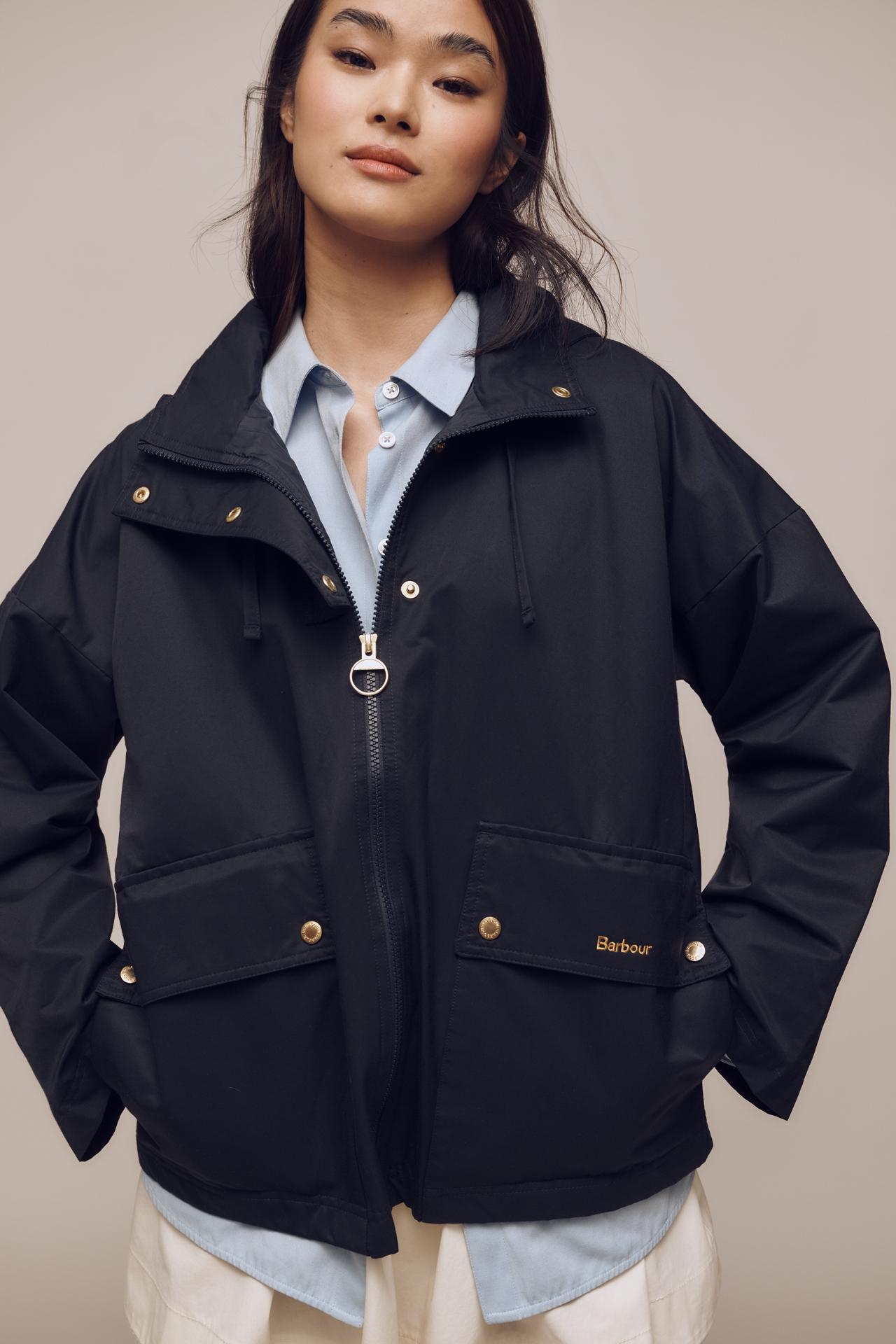 Barbour Cecile Showerproof Light-Rain Jacket