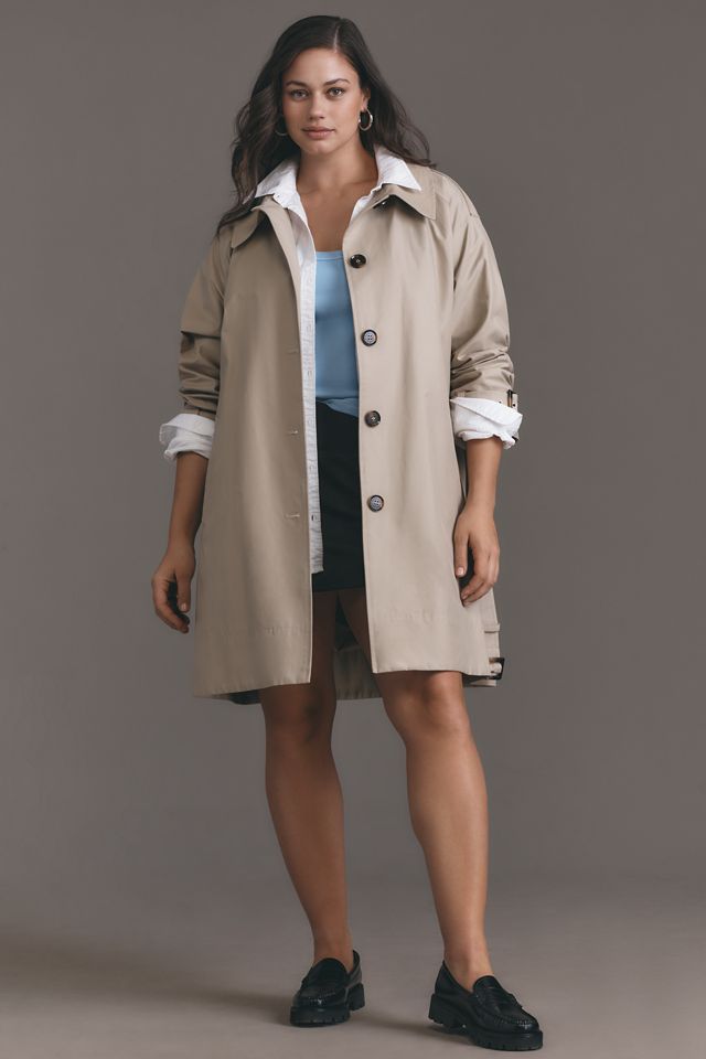 Barbour Plus Maia Showerproof Trench Coat #3