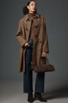Barbour Melody Check Wool Duffle Coat