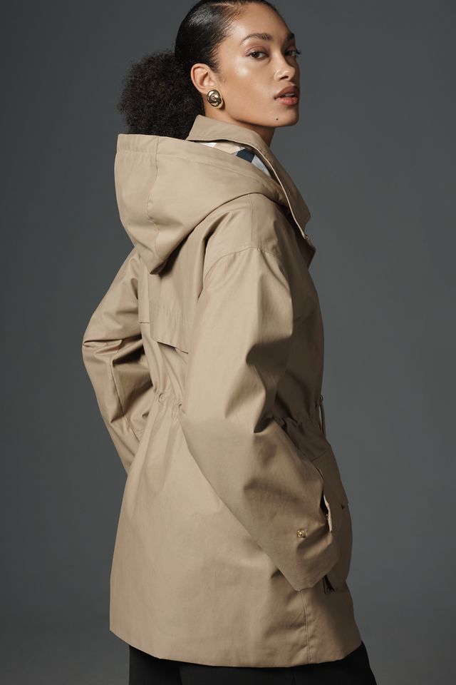 Barbour Fallyn Showerproof Hooded Rain Jacket #3
