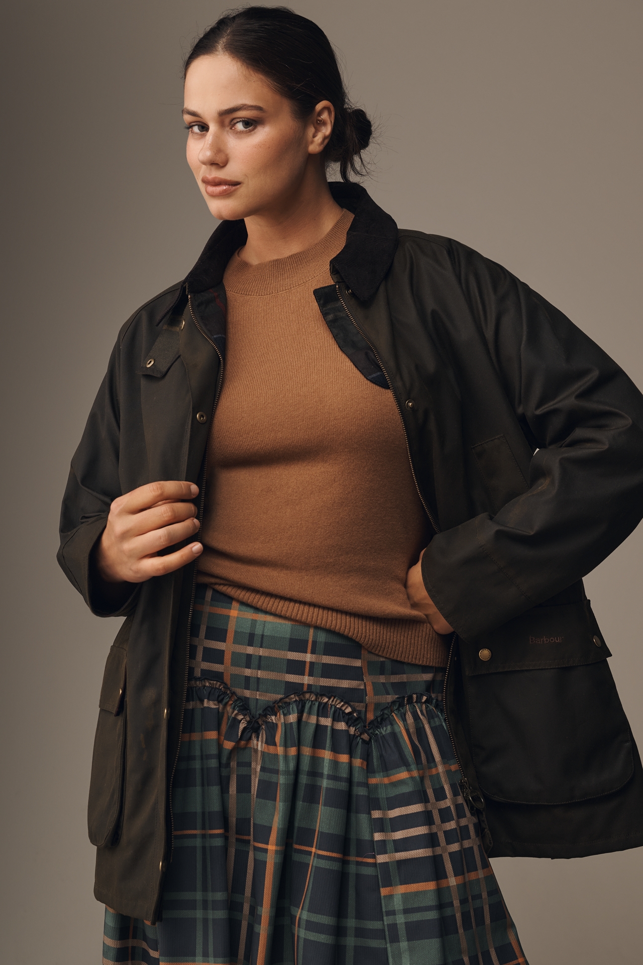 Barbour Acorn Waxed Cotton Jacket