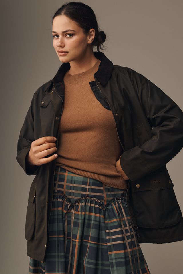 Barbour Acorn Waxed Cotton Jacket #7