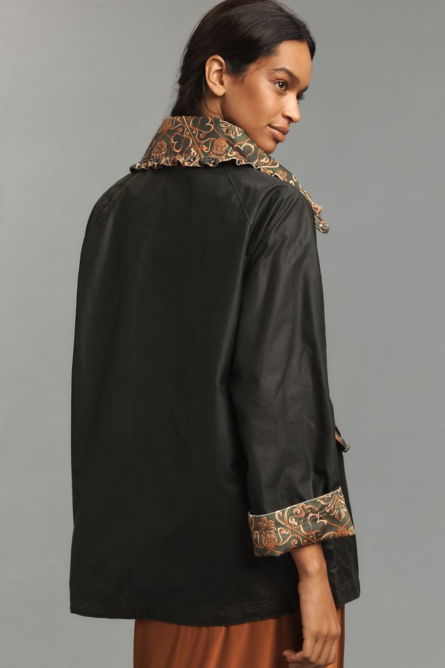 Barbour x Farm Rio Maria-Clara Waxed Jacket #1