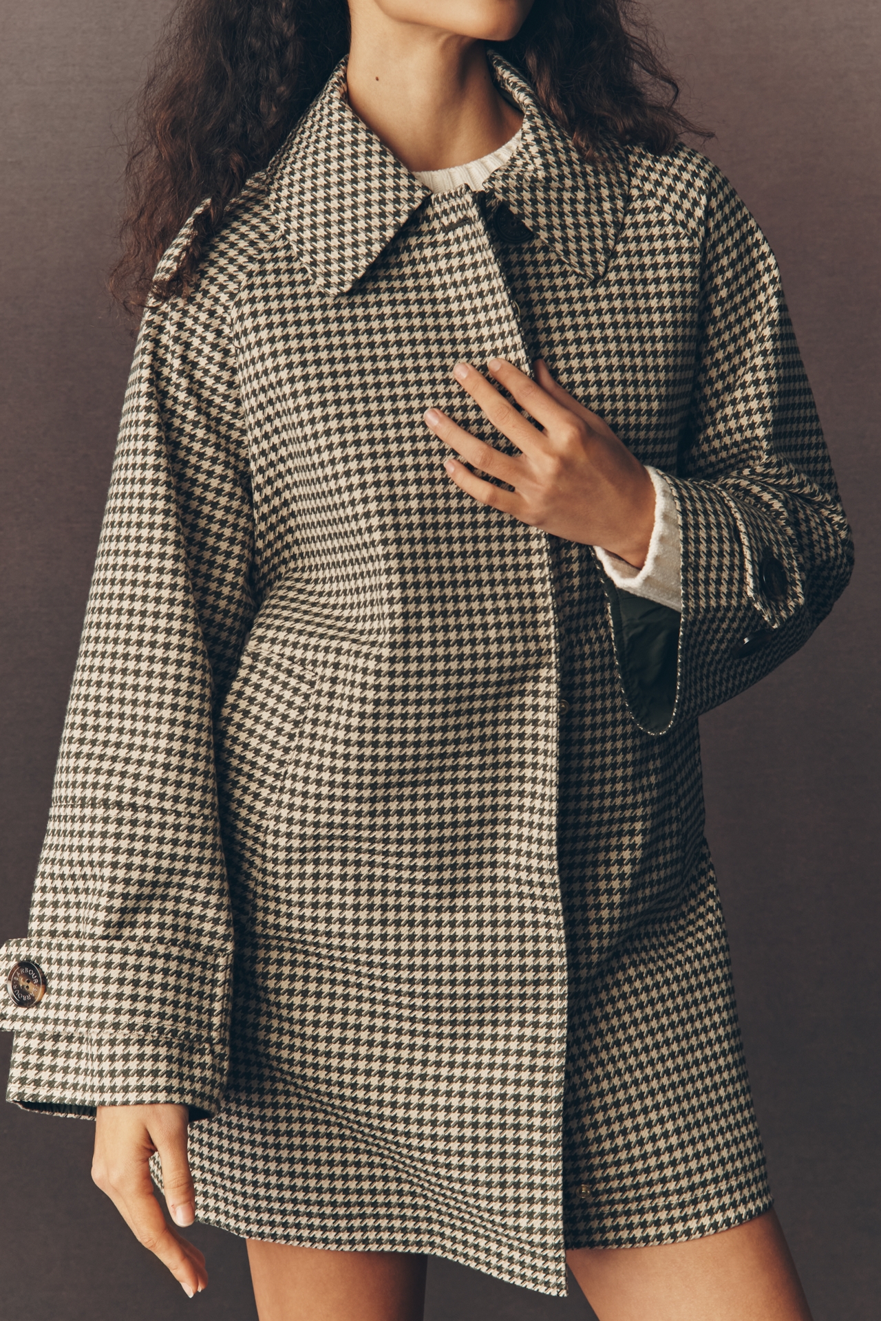 Barbour Kennedy Check Showerproof Jacket