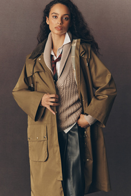 Barbour Bilsdale Showerproof Jacket In Brown