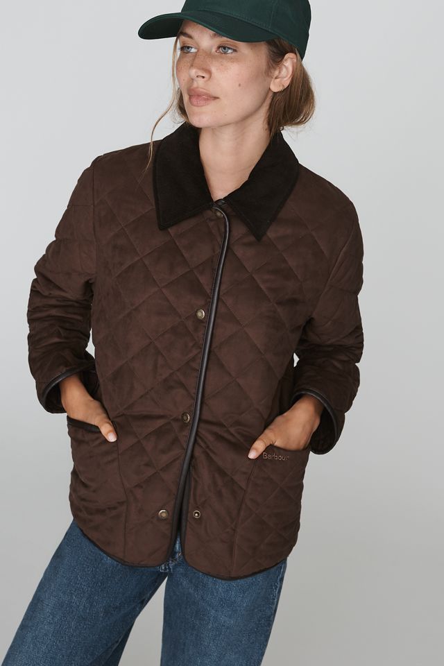 Barbour Sonya Quilted Barn Jacket  #4