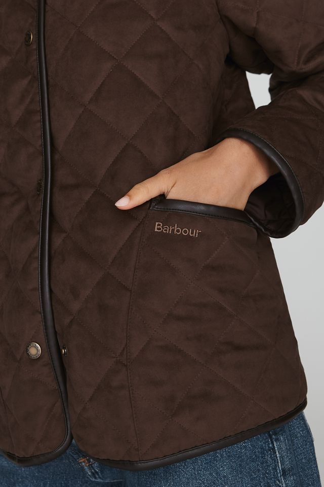 Barbour Sonya Quilted Barn Jacket  #5
