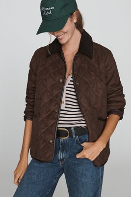 Barbour Sonya Quilted Barn Jacket 