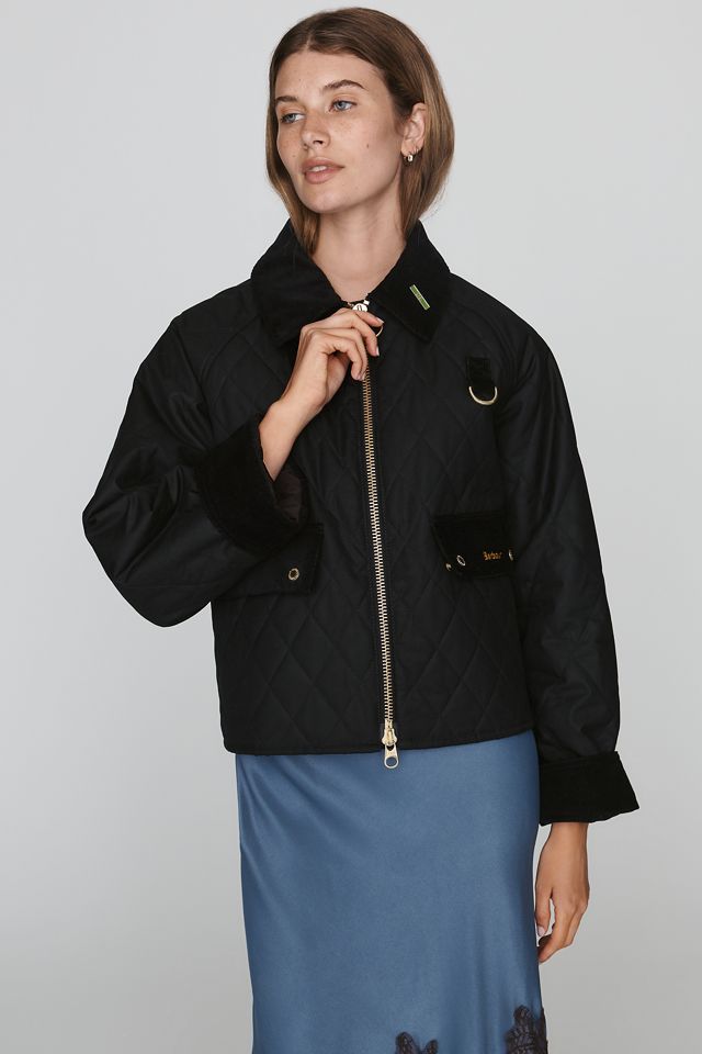 Barbour Quilted Waxed Utility Jacket #4