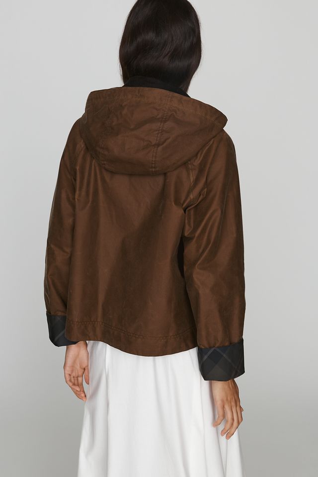 Barbour Adina 100% Cotton Wax Jacket #2