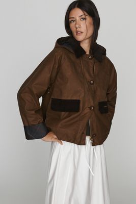 Barbour Adina 100% Cotton Wax Jacket
