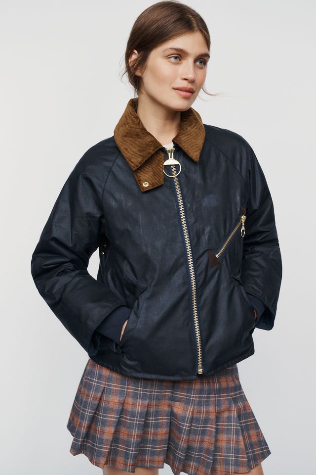 Barbour Arlene Waxed Cotton Jacket #2
