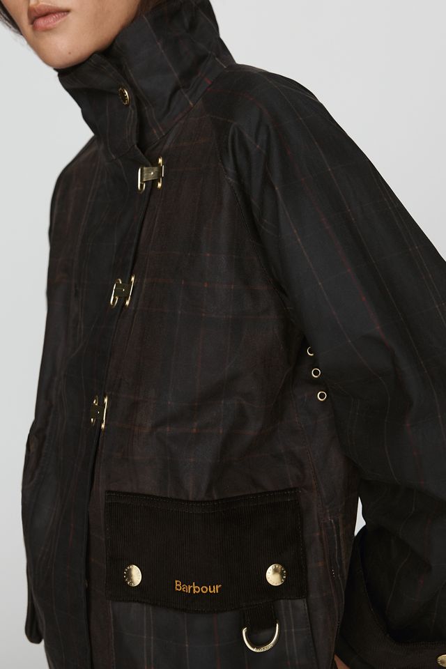 Barbour Hazelwood 100% Waxed Cotton Jacket #4