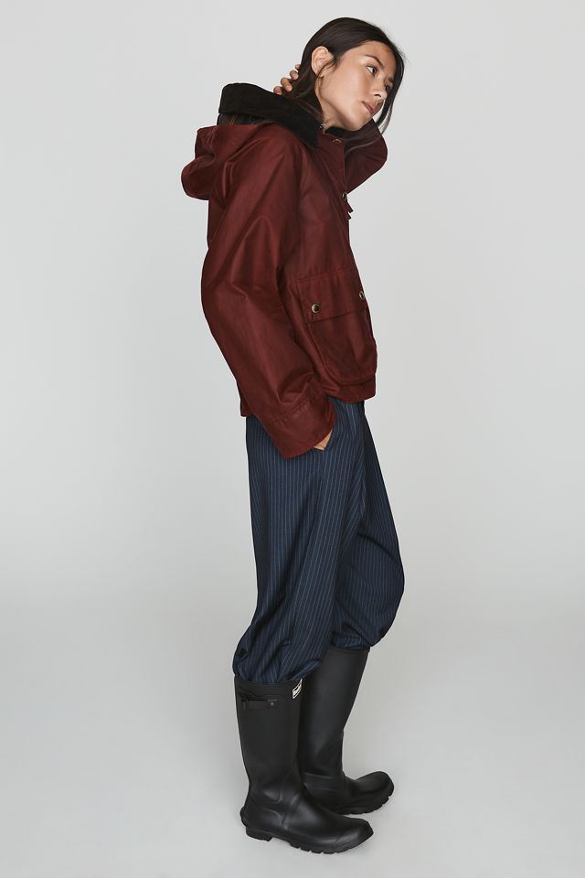 Barbour x Anthropologie Waxed Cotton Sullivan Jacket #2