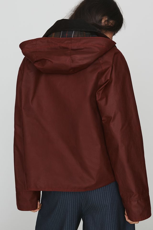 Barbour x Anthropologie Waxed Cotton Sullivan Jacket #3