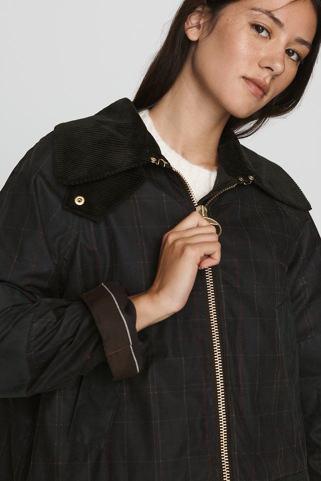 Barbour x Anthropologie Allerston 100% Waxed Cotton Jacket #2