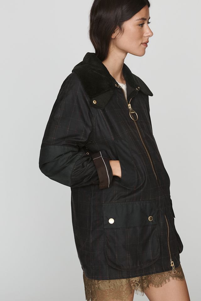 Barbour x Anthropologie Allerston 100% Waxed Cotton Jacket #3