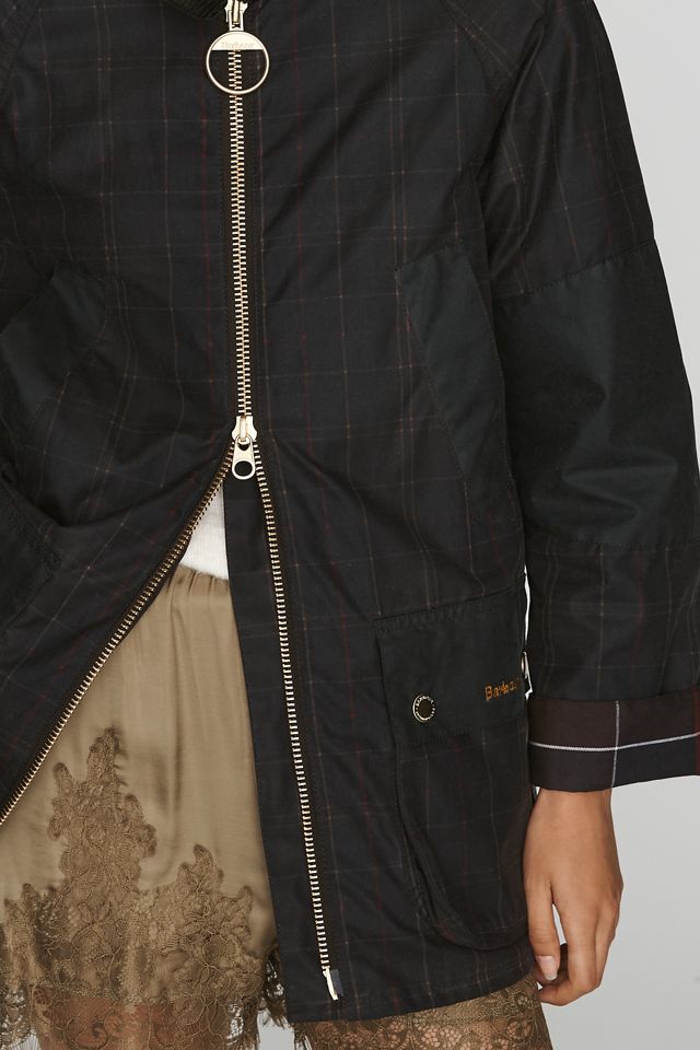 Barbour x Anthropologie Allerston 100% Waxed Cotton Jacket #4