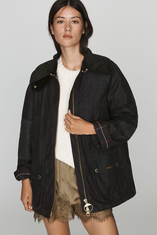 Barbour x Anthropologie Allerston 100% Waxed Cotton Jacket #1