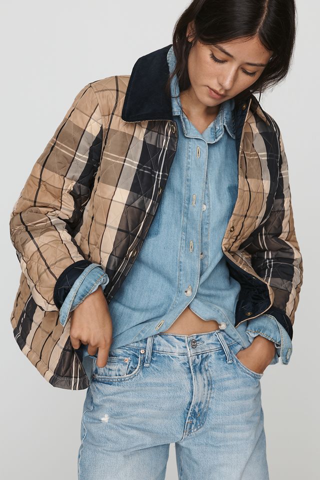 Barbour x Anthropologie Quilted Jacket #1