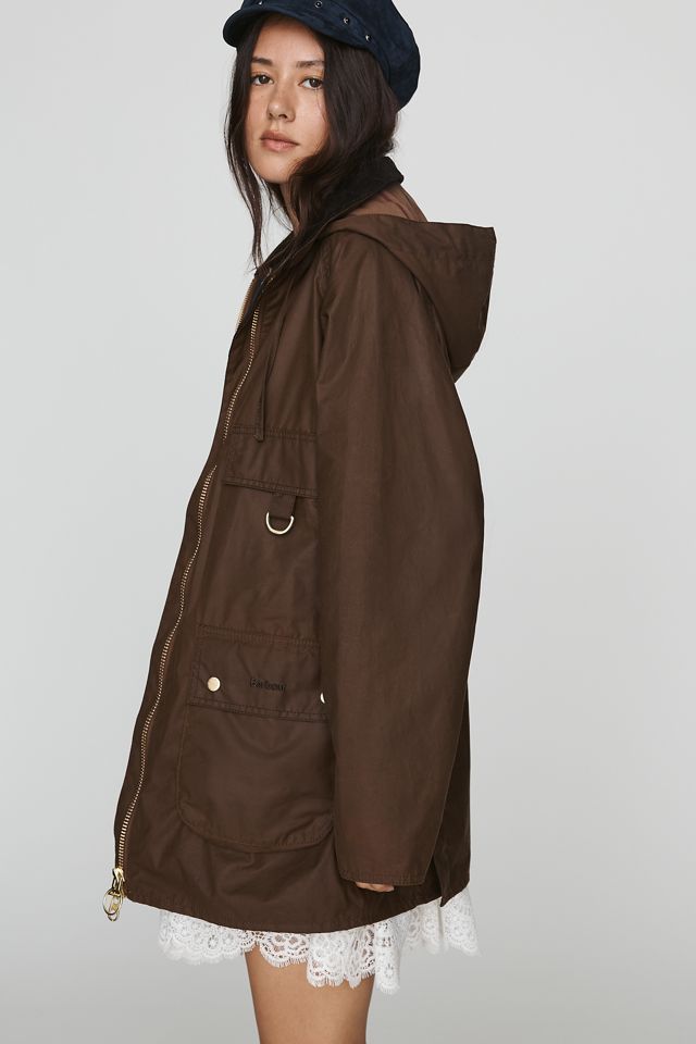 Barbour Highclere 100% Cotton Waxed Jacket #4