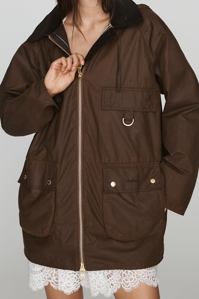 Barbour Highclere 100% Cotton Waxed Jacket #5