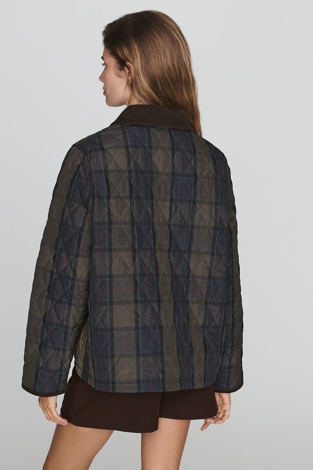 Barbour Tartan Quilted Jacket #1