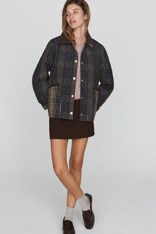 Barbour Tartan Quilted Jacket #2