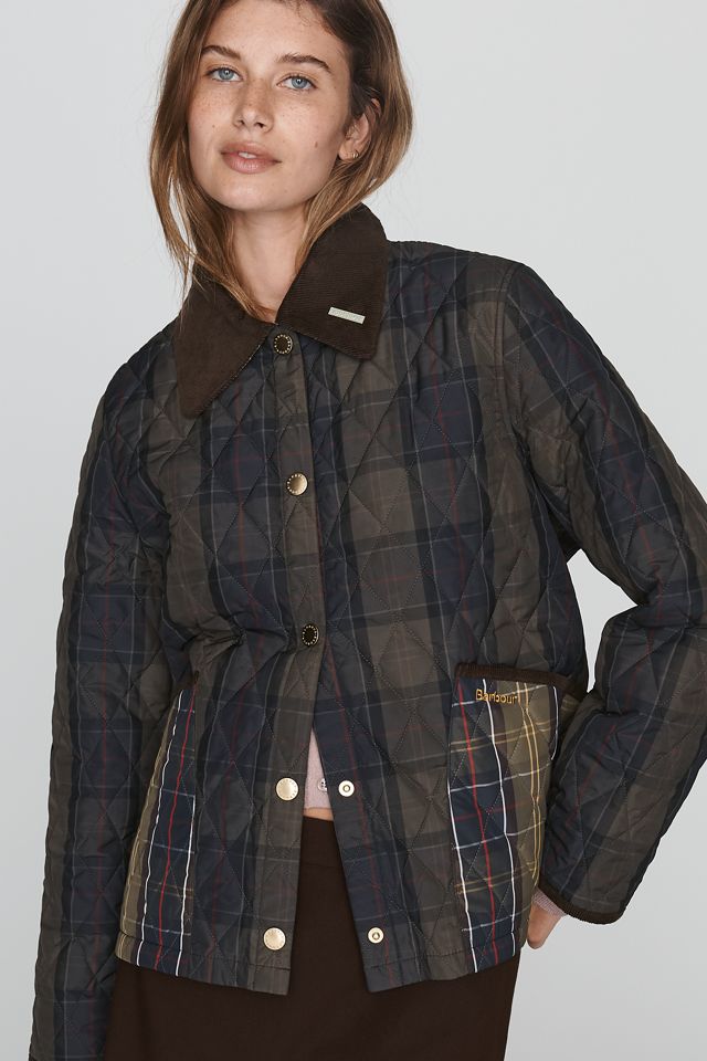 Barbour Tartan Quilted Jacket #3