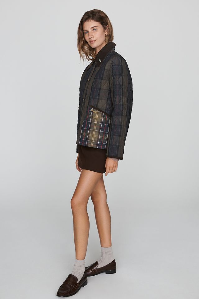 Barbour Tartan Quilted Jacket #4