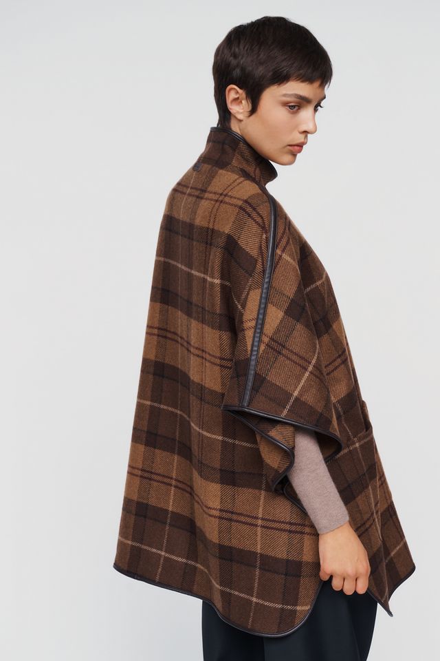 Barbour Judith Wool Blend Cape #1