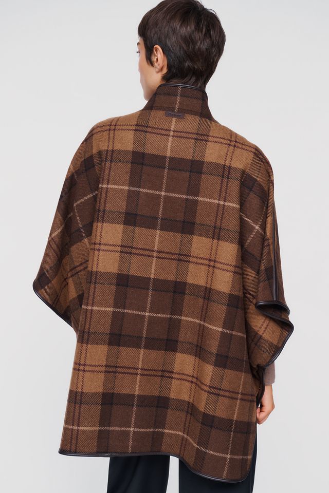Barbour Judith Wool Blend Cape #4
