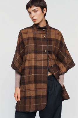 Barbour Judith Wool Blend Cape