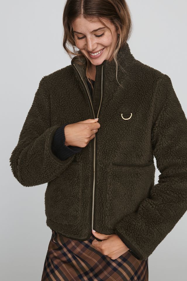 Barbour Elenora Faux-Shearling Jacket #4