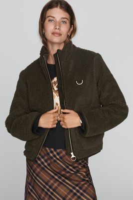 Barbour Elenora Faux-Shearling Jacket