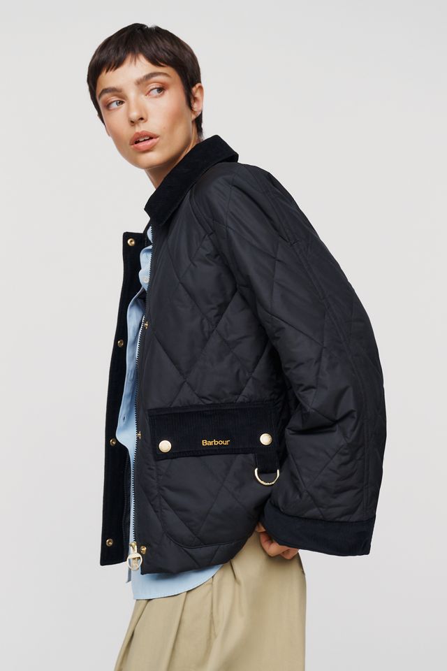 Barbour Contrast Quilted Jacket #1