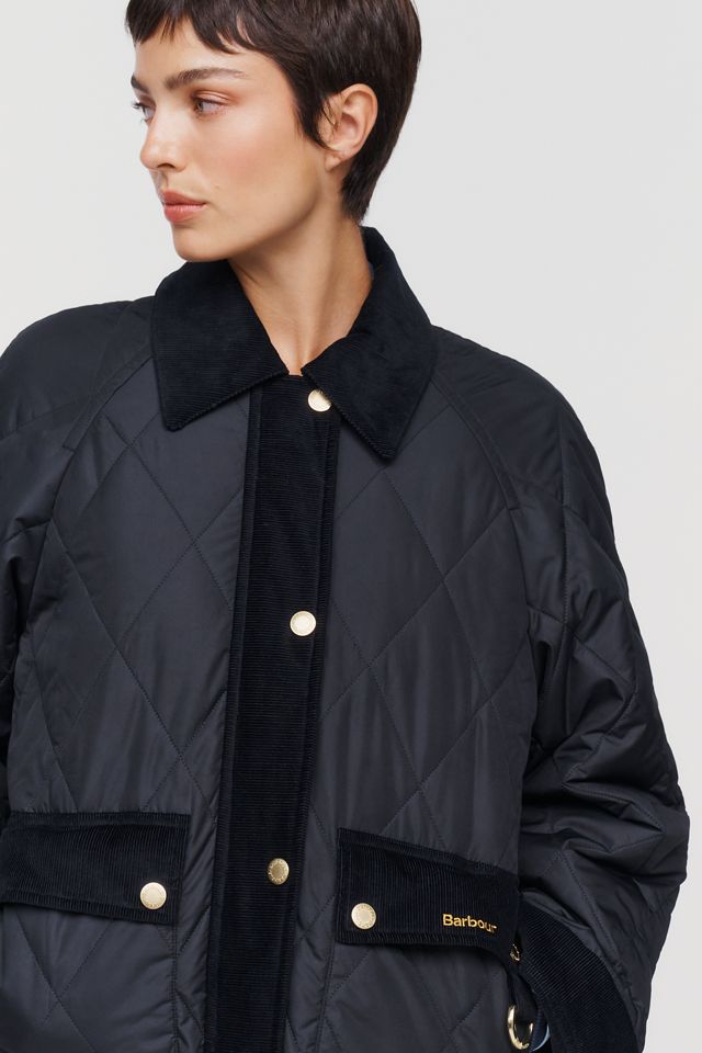 Barbour Contrast Quilted Jacket #4