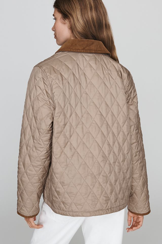 Barbour Icons Quilted Cropped Jacket #4