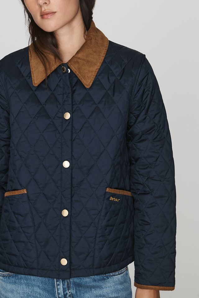 Barbour Icon Quilted Cropped Jacket #2