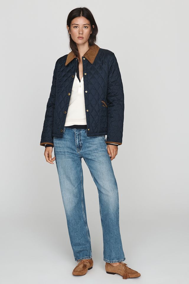 Barbour Icon Quilted Cropped Jacket #3