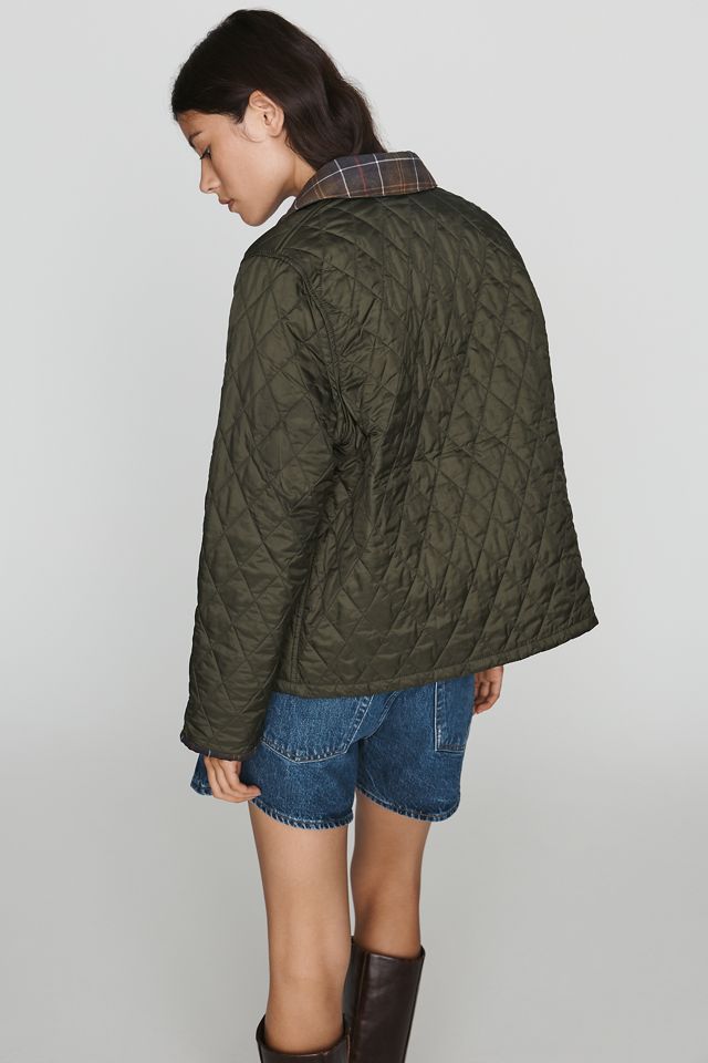 Barbour Icons Cropped Liddesdale Quilted Jacket #1